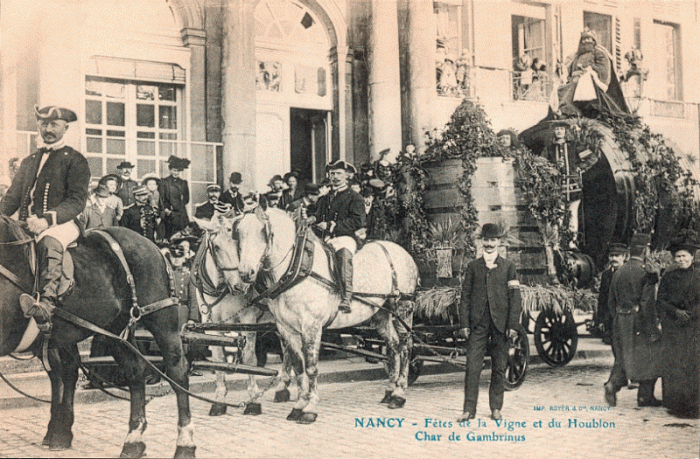 Nancy - Fêtes de la Vigne et du Houblon (1909)