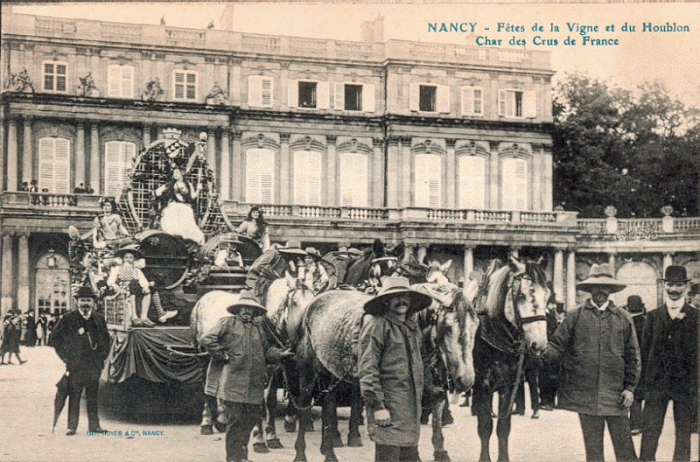 Nancy - Fêtes de la Vigne et du Houblon (1909)