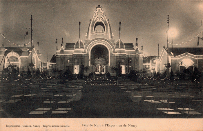 Nancy - Fête de Nuit à l'Exposition de 1909