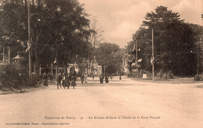 41 - La Grande Allée et le Chalet de la Carte Postale