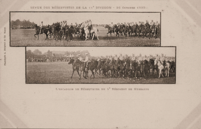 L'Escadron de réservistes du 5ème Régiment de Hussards