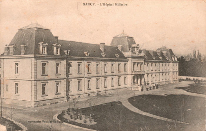 Nancy - L'hôpital militaire