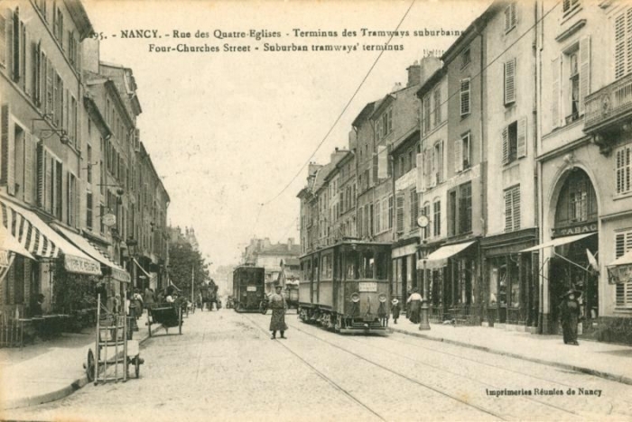Nancy - Rue des Quatre-Églises