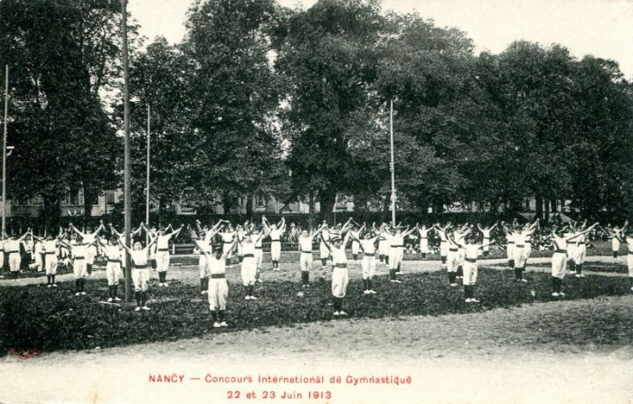 Concours international de Gymnastique (22-23 juin 1913)