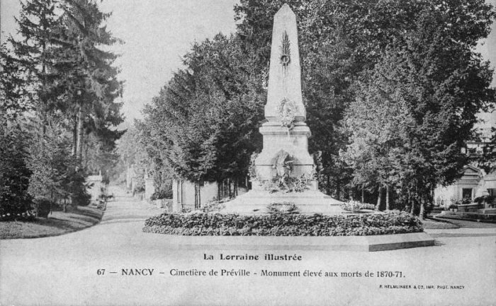 Nancy - Monument aux morts 1870-1871