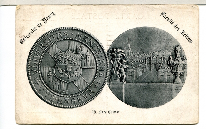 Sceau de la Faculté des Lettres