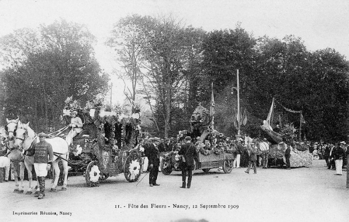 11 - Nancy - Fête des Fleurs (1909)