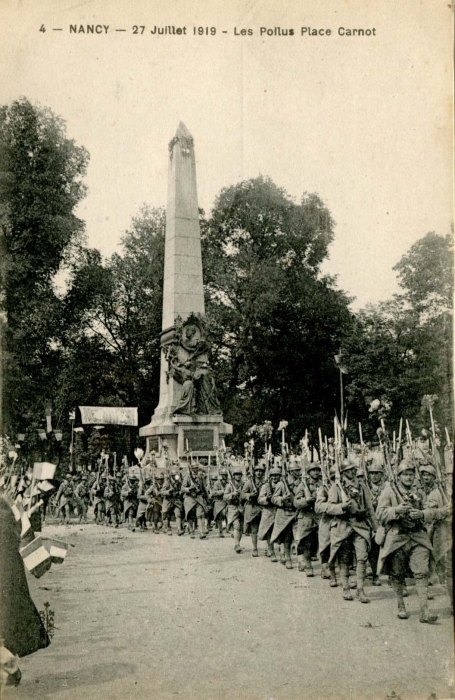 Rentrée triomphale du 20ème Corps (27 Juillet 1919)