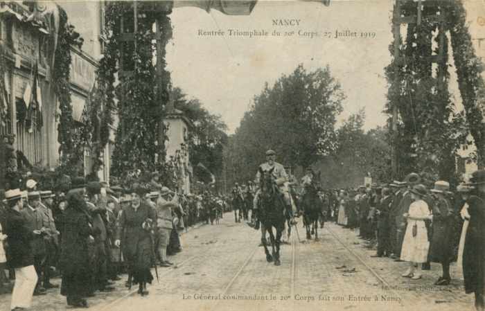 Nancy - Rentrée Triomphale du 20ème Corps (27 Juillet 1919)