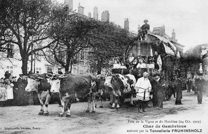 Nancy - Fêtes de la Vigne et du Houblon (1909)