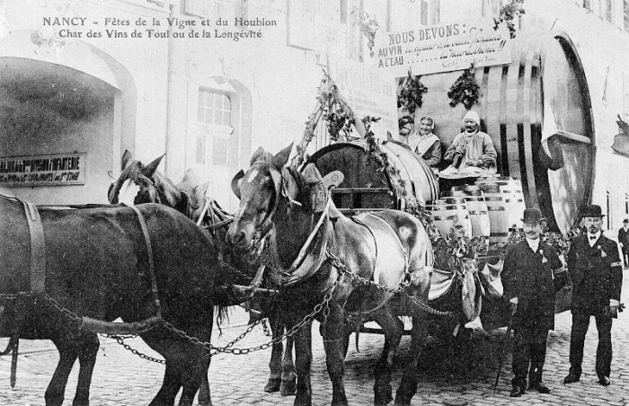 Nancy - Fêtes de la Vigne et du Houblon (1909)