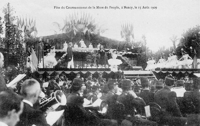 Nancy - Fête du Couronnement de la Muse (1909)