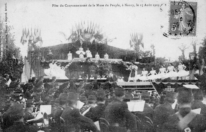 Nancy - Fête du Couronnement de la Muse (1909)