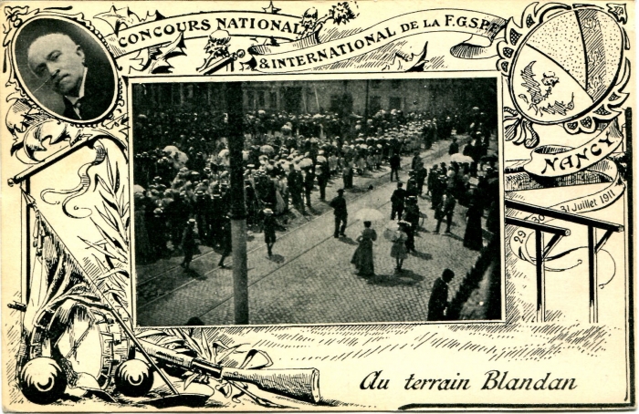 Nancy - Concours de Gymnastique, 29-31 juillet 1911 