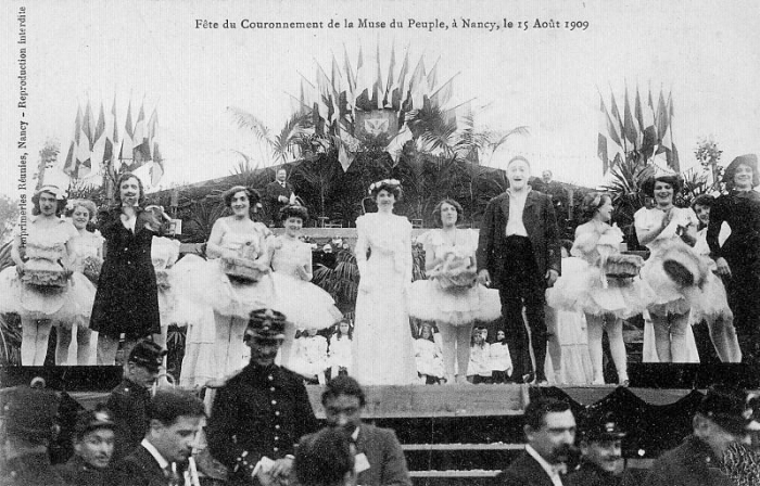 Nancy - Fête du Couronnement de la Muse (1909)