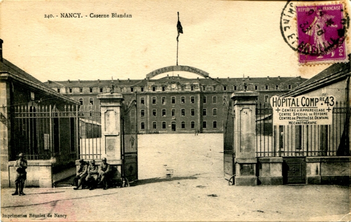 Nancy - L'hôpital militaire