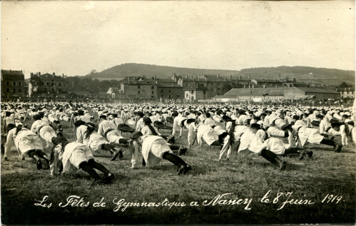 1919 - Fêtes de gymnastique à Nancy (8 juin)