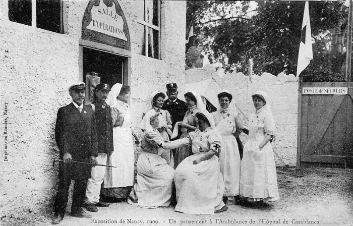 Nancy - Exposition de 1909 - L'Hôpital de Casablanca