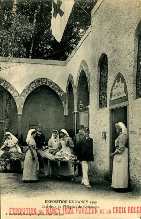 Intérieur de l'Hôpital de Campagne