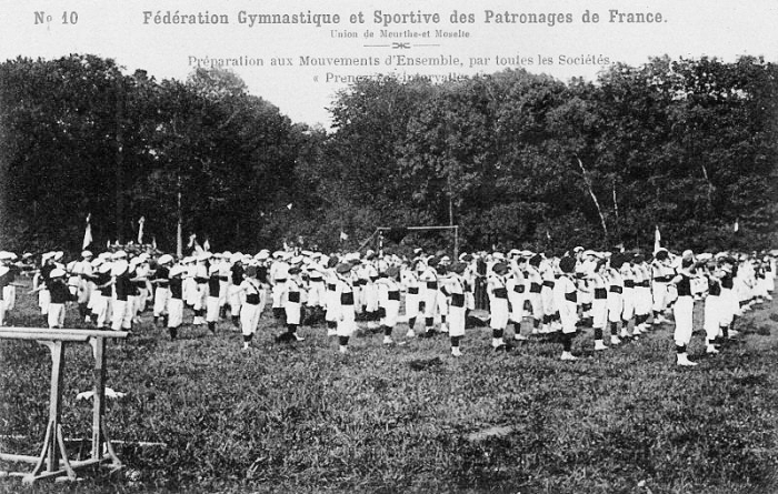 10 - Concours de Gymnastique - 29 juillet 1906 à Nancy