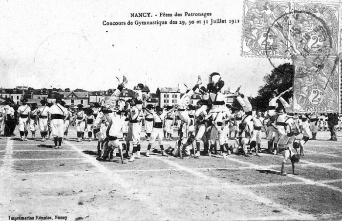 Nancy - Concours de Gymnastique, 29-31 juillet 1911 