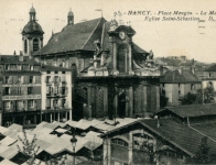 Mengin (Place) [voir également "Marché", "Eglise Saint-Sébastien"]