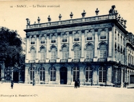 12 - Théâtre municipal [ou "Grand théâtre" ou "Pavillon de la comédie"]  (voir également "Place Stanislas")