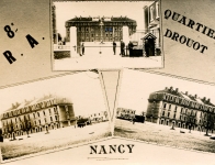 Caserne Drouot [8e Artillerie] à Vandoeuvre-lès-Nancy (ex casernement Brichambeau)