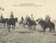 Revue du 20e Corps d'Armée (11 septembre 1909)