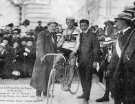 7 Fêtes cyclistes à l'Exposition de Nancy (15 août 1909), course Strasbourg-Nancy   