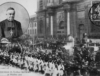 1908 - Obsèques du Cardinal Mathieu (30 octobre)