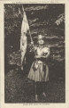 Jeanne d'Arc tenant son étendard