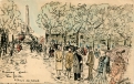 Nancy gai - La foire - L'heure du persil (1904)