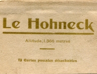 Carnet 1 - Le Hohneck