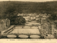 1 - Les ponts sur la Moselle à Épinal