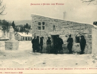 Les militaires et la neige à Gérardmer