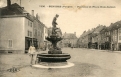 Fontaine et place Dom-Calmet