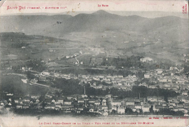 Vue prise de la Montagne St-Martin