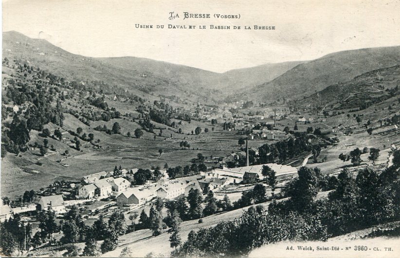 Usine du Daval et Bassin de la Bresse