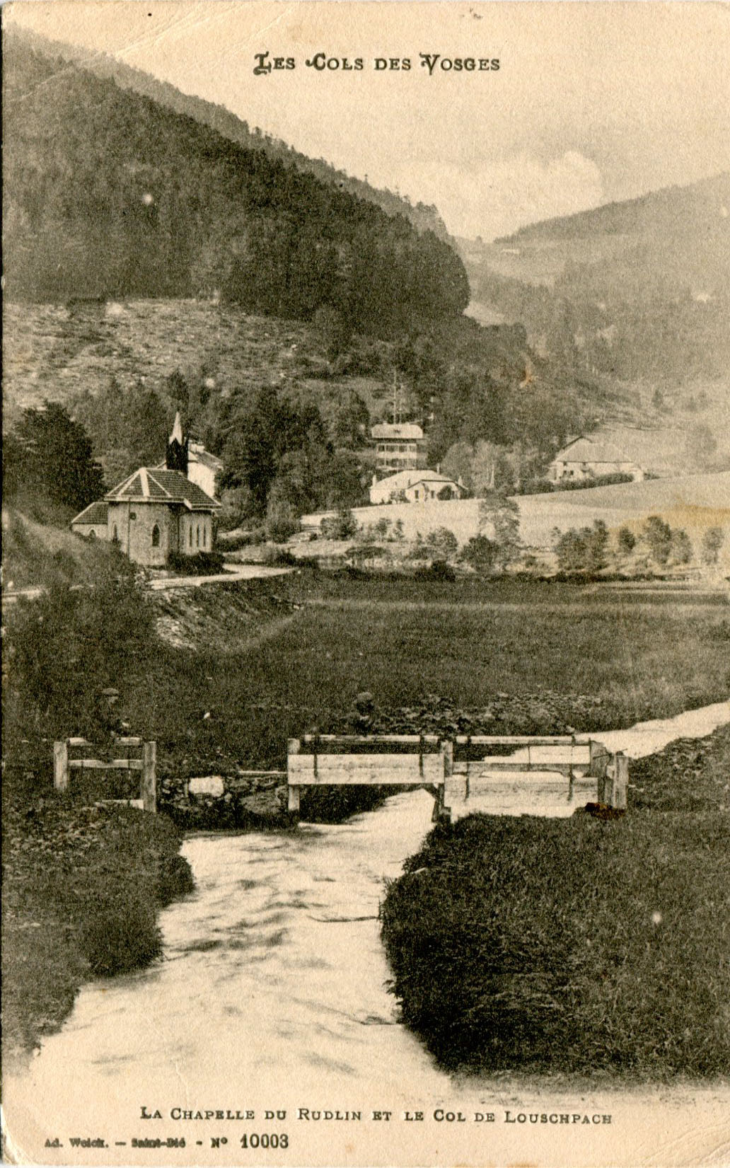 240 - Chapelle du Rudlin et le Col du Louschpach