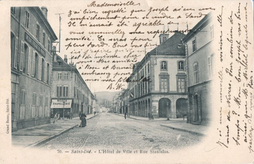 Hôtel de Ville et rue Stanislas