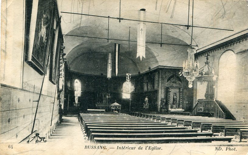 Intérieur de l'Église