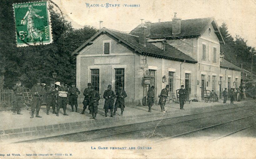 La Gare pendant les grèves