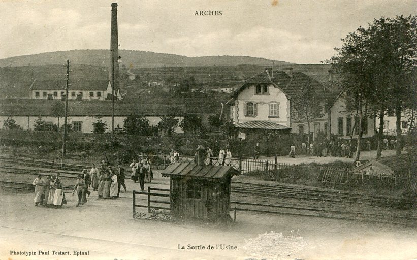 Sortie de l'Usine