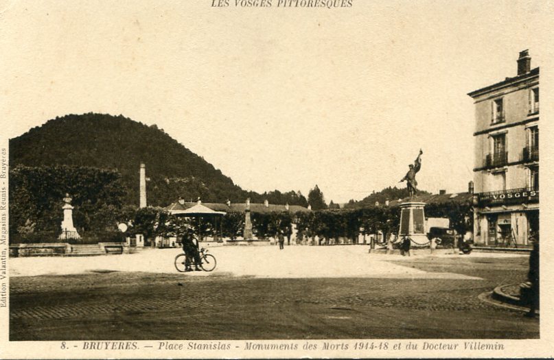 Monuments des Morts 1914-18 et du Dr Villemin