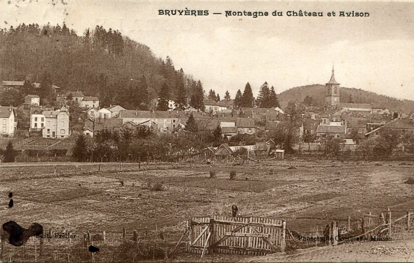 Montagne du Château et Avison