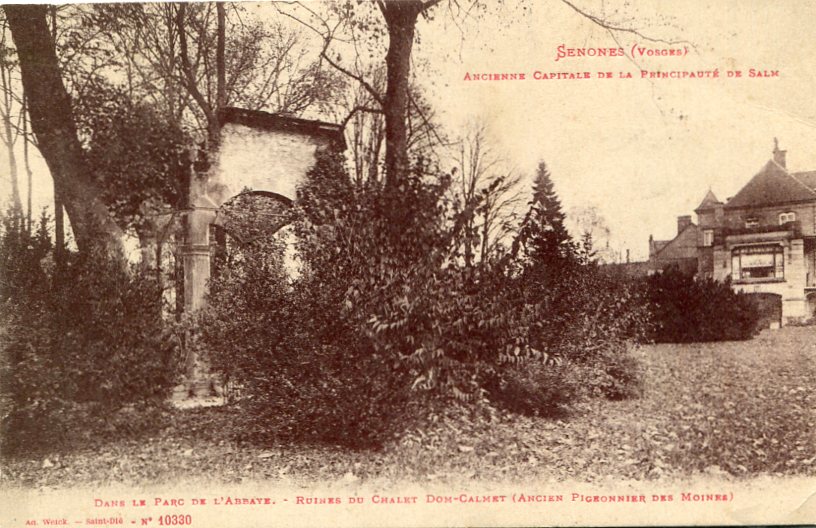 Ruines du Chalet Dom-Calmet