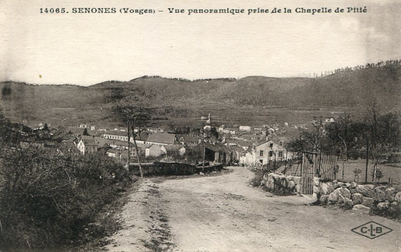 Vue prise de la Chapelle de Pitié