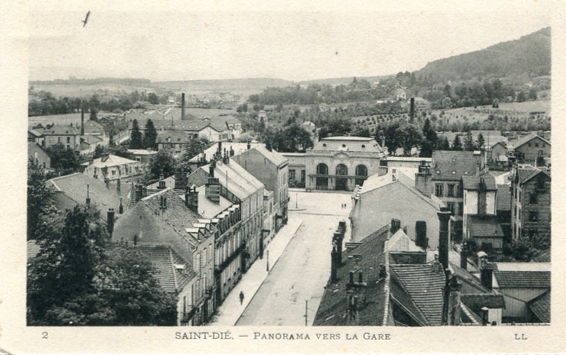 Panorama vers la Gare