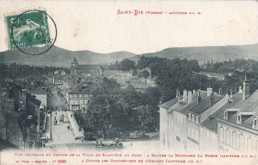 Vue générale du centre